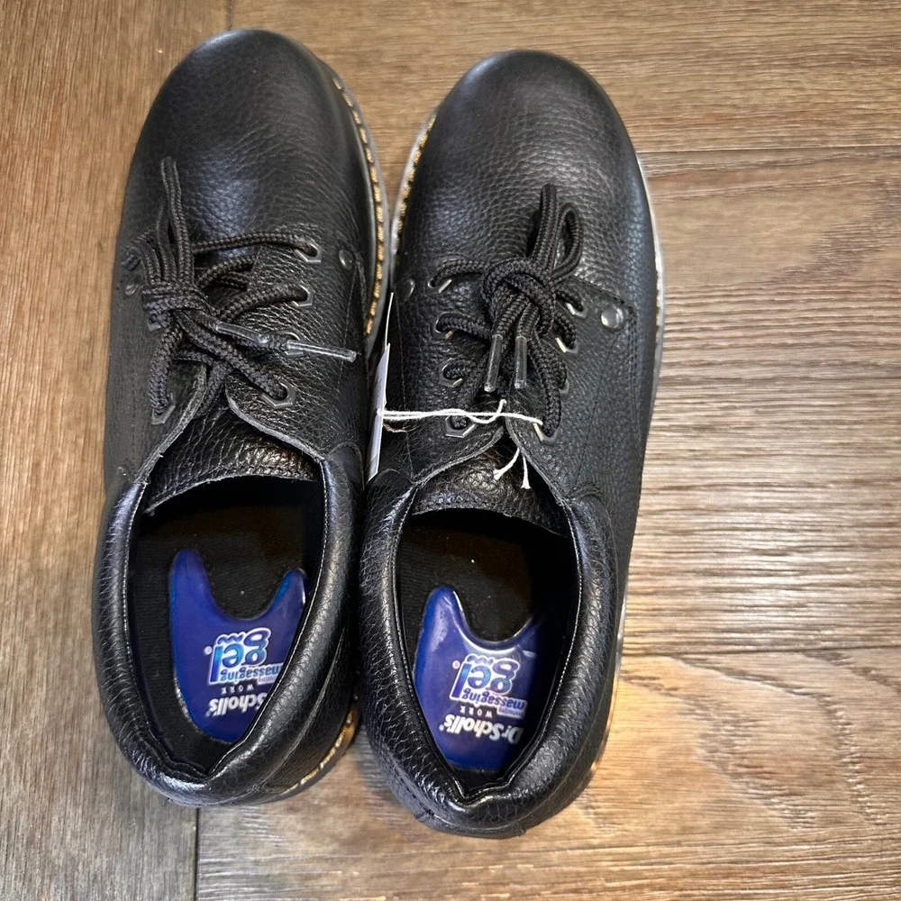 Dr. Scholl's Work Shoes Oil‎ Slip Resistant Harrington Oxford Leather Men's 9M